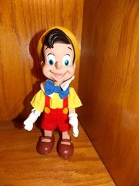 rare 1990s Pinocchio jointed figurine
