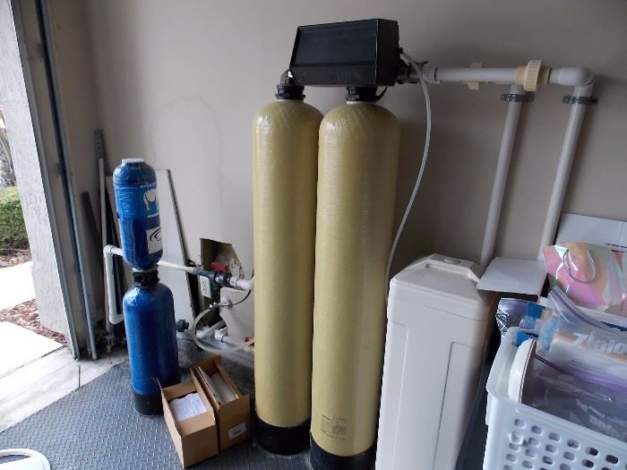 Water softener system and water purifier system