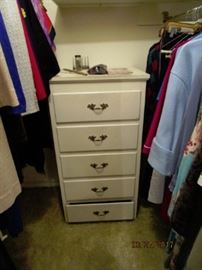 2 each. Built-in Drawers.