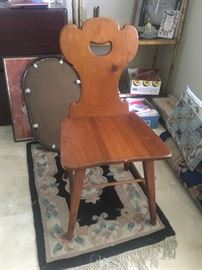 nice hand made small chair