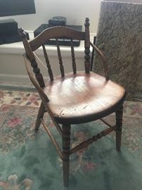 old hand made chair 