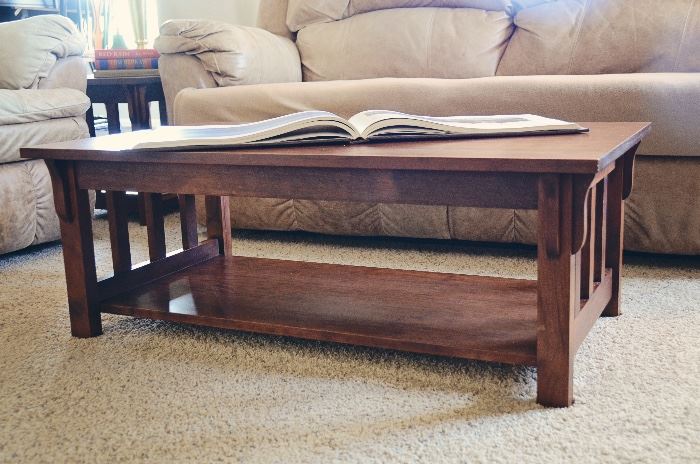 Mission Style Coffee Table