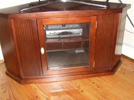 Television cabinet but not components.