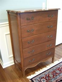 Antique tall chest of drawers.