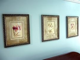 Set of three prints.