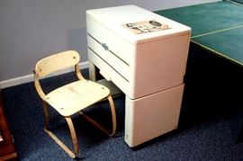 1930's Ironrite mangle and original chair.