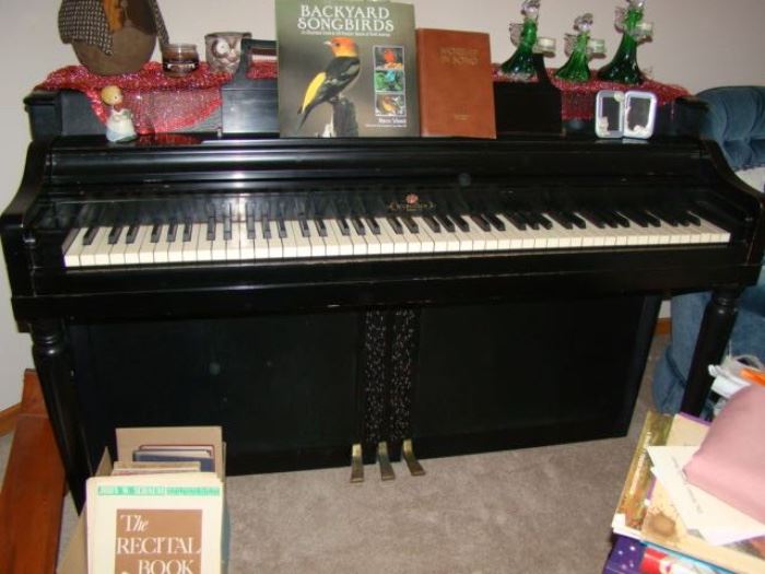 Black Wurlitzer Piano