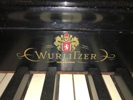 Black Wurlitzer Piano