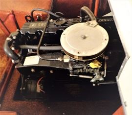 Renken Boat w/ 165HP Inboard/Outboard Motor & EZ Loader Trailer