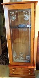 Locking 6 Gun Rifle Display Case