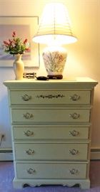 3pc White Bedroom Set Including Full/Queen Bed, 6 Drawer Chest, 3 Drawer Dresser w/Mirror