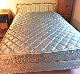 3pc White Bedroom Set Including Full/Queen Bed, 6 Drawer Chest, 3 Drawer Dresser w/Mirror