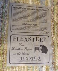 Flexsteel Matching Sofa and Loveseat