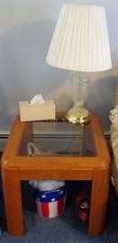 Glass Top End Tables