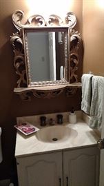 Black and Gold MIrror