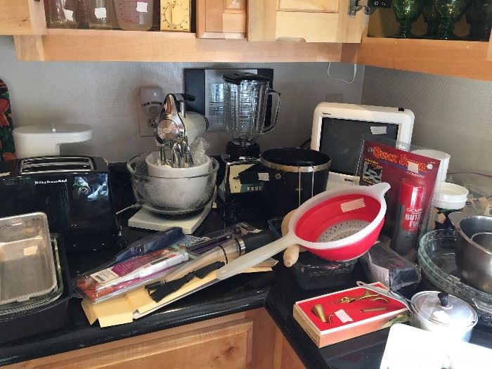Every type of cooking appliance and utensil available
