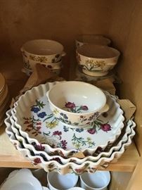 Beautiful serving pieces from France