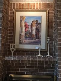 Fine art, Janet Campbell,  St.James Cathedral in Guatemala