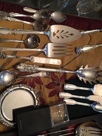 Just a few of flatware serving piecesw