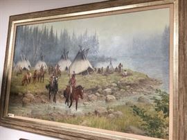 Original Oil on Canvas by John Scott