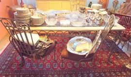 Dining room table & chairs