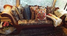 Duncan Phyfe cane sofa  