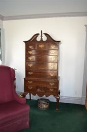 Gorgeous 11 drawer, Ethan Allen, cherry finish, excellent condition- 1970's.