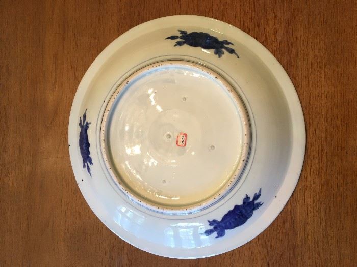 Bottom, 19th Century Imari Plate