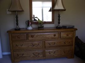OAK DRESSER