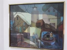 PAINTING BY ELMER SCHWAB