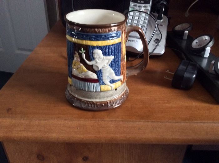 Royal Doulton stein/mugs, in boxes with authenticity certificates.