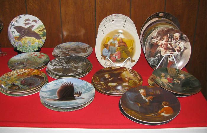 Just some of the collector plates