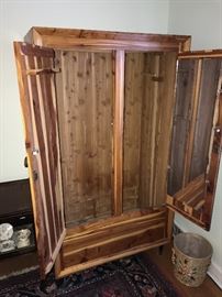 LARGE CEDAR WARDROBE