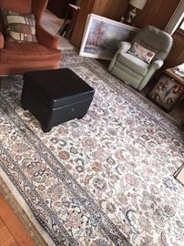BEAUTIFUL NUTRAL TONES LARGE AREA RUG