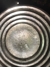 STERLING SILVER CANDLE HOLDERS