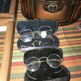 ANTIQUE SPECTACLES-EYEGLASSES