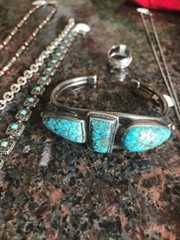 TURQUOISE NAVAJO BRACELET