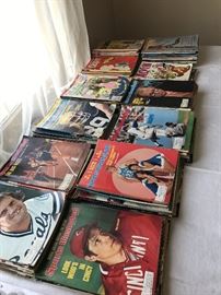 VINTAGE SPORTS ILLUSTRATED AND MAD MAGAZINES , COMIC BOOKS AND MORE