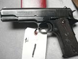 Colt Government Model M1911 (1914 vintage) 45 cal. semi-auto. Very clean and well cared for! With "US" shoulder holster.