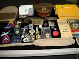 WWII memorabilia.