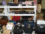 Lots of cameras! JVC digital video camera * HP photosmart * Minolta Maxxum * Polaroid, Nikon, Kodak, & GE digitals * Canon EOS Rebel G * Sony Handy Cam * plus more!