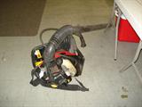 Backpack gas leaf blower...runs
