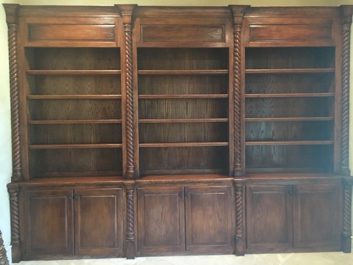 Built In Shelving & Cabinetry - Solid Oak