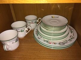 Christmas china Lenox