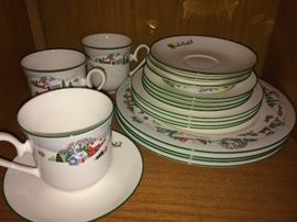 Lenox china "Sleighride " made in USA