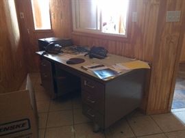 office desk   located at the clinic