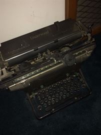 antique typewriter