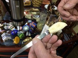 ivory handle letter opener