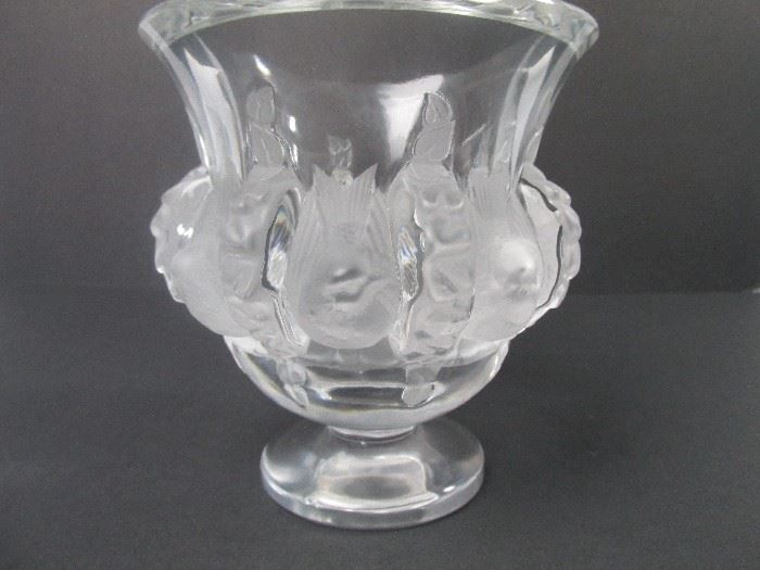Lalique Dampierre Vase 