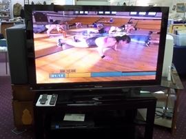 A Panasonic 58" Viera plasma TV with stand in excellent condition with manual (2010). 
